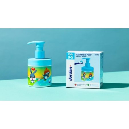 Jordan Kids Toothpaste Pump 150ml Strawberry