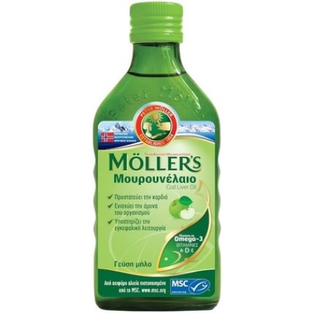 Moller's Cod Liver Oil Apple Flavor 250ml