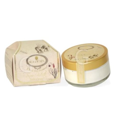 Dead Sea Spa Snow White Mineral Oil Body Cream 200ml