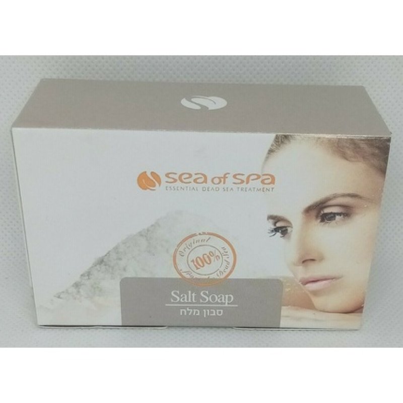 Sea of Spa Salt Soap with 27 Active Dead Sea Minerals and Pure Essential Oils