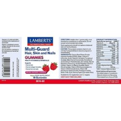 Lamberts Multi-Guard Hair Skin and Nails 60 Gummies