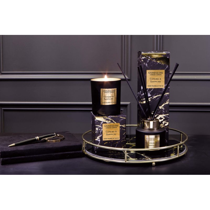 Stoneglow 301.70399.00 bougie en cire Cylindre Océan Noir 1 pièce(s)