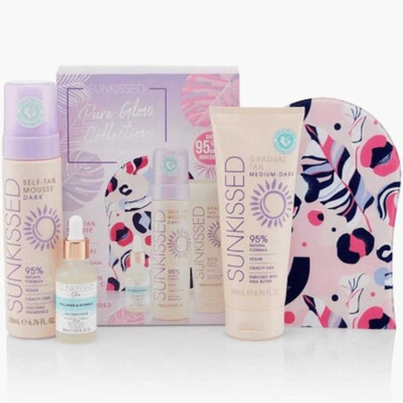 Sunkissed Pure Glow Collection Gift Set Dark 111C