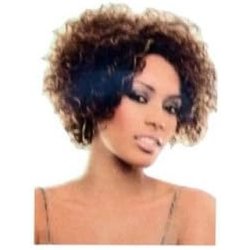 Sleek Whitney Human Hair Wig Color 1 Jet Black