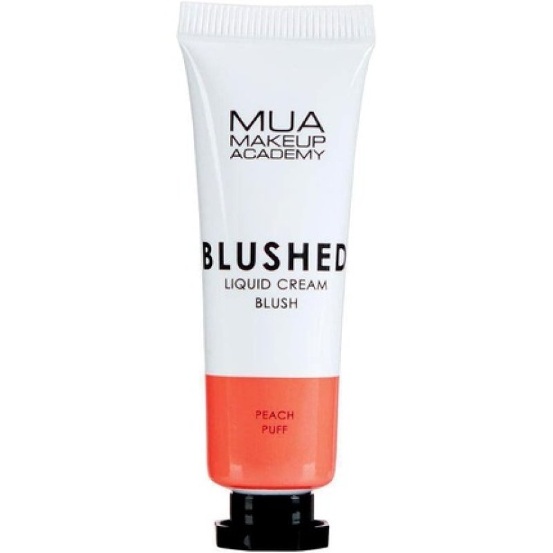 MUA Make Up Academy Blushed Liquid Cream Blusher Cosmetics Peach Puff