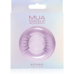 MUA Makeup Academy Half Lash Natural False Eyelashes - 2 lashes