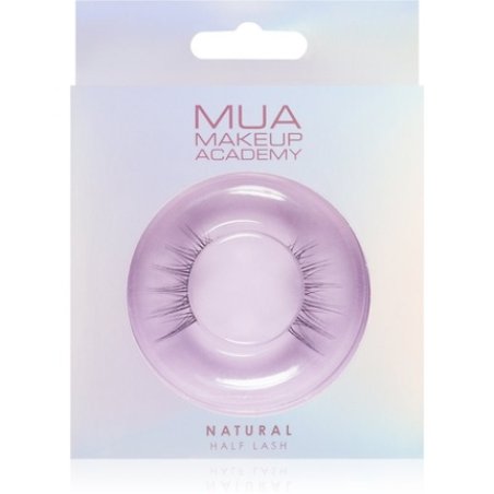 MUA Makeup Academy Half Lash Natural False Eyelashes - 2 lashes