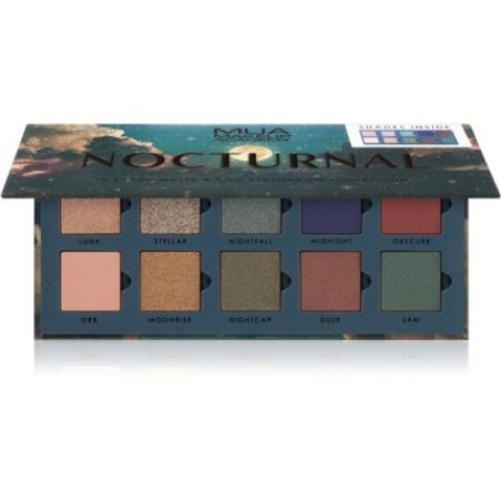 MUA 10 Shade Palette Nocturnal 11gr