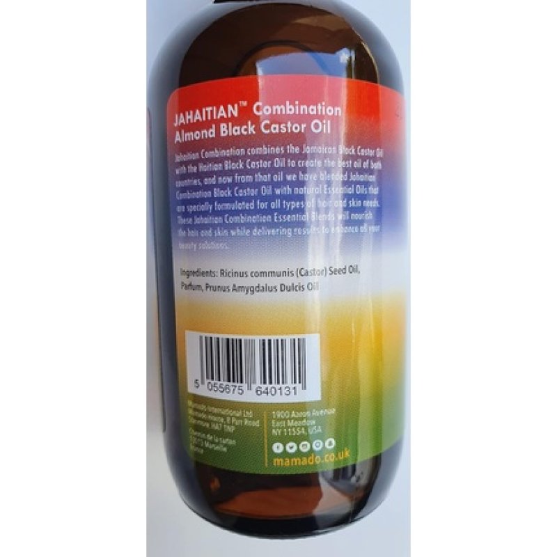 Jahaitian Black Castor Oil Almond 4 fl oz