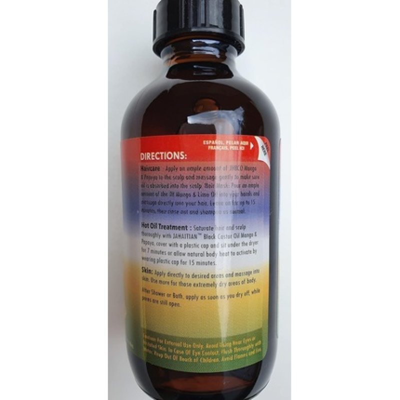 Jahaitian Black Castor Oil Mango Papaya