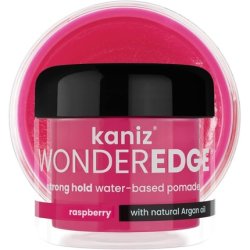 Kaniz Wonder Edge Raspberry Water Based Pomade 120ml Pink