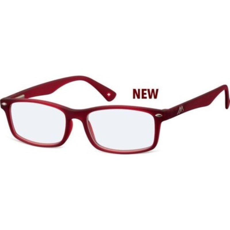Women's Reading Aid with Blue Light Filter Reading Glasses Bl83 Unisex Red 1.0 to 3.5