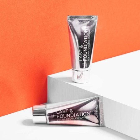 WUNDERBROW Last & Foundation Makeup with 24 Hour Coverage and Hyaluronic Acid Chocolate 30ml