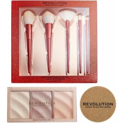 Revolution Makeup 3 Piece Highlighter Set