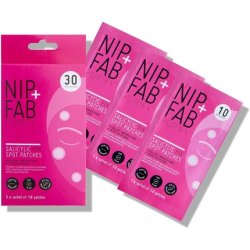 Nip Fab Salicylic Acid Fix Spot Patches for Face with Tea Tree Blemishes Dark Spots Patch 30 Count