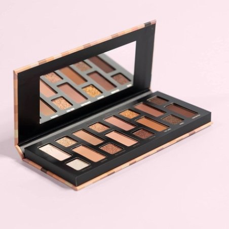 W7 Nudification Pressed Pigment Palette 16 High Impact Nude Colors Flawless Long-Lasting Glam Makeup