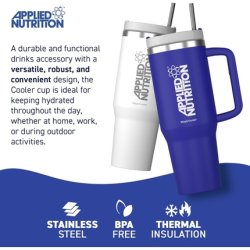 Applied Nutrition Cooler Tumbler Cup High-Efficiency Insulation