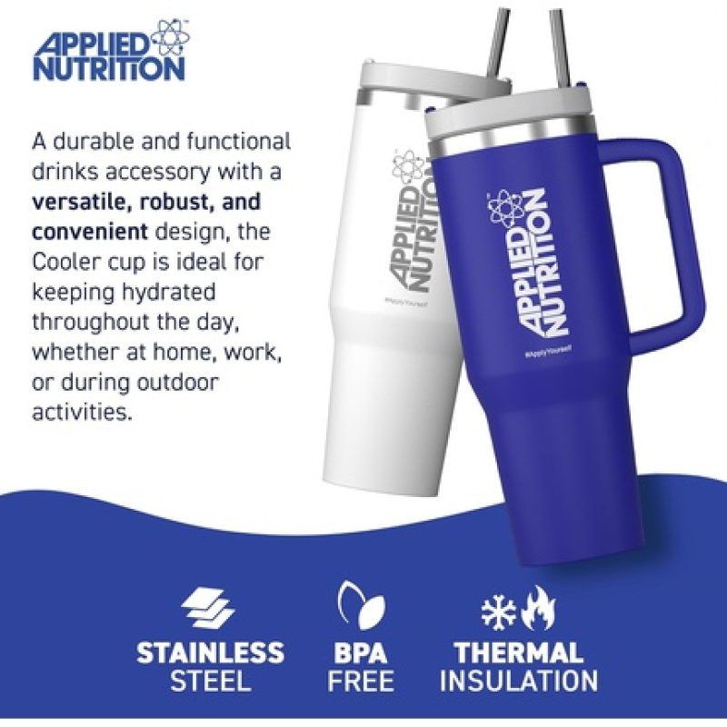 Applied Nutrition Cooler Tumbler Cup High-Efficiency Insulation