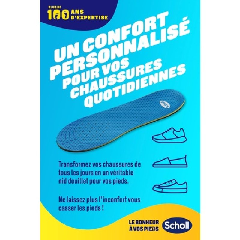 Scholl GelActiv Women's Casual Shoe Insoles with Memory Foam and GelWave Technology All Day Comfort Size 35.5-40.5