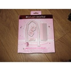 Brushworks Heatless Hair Curling Set