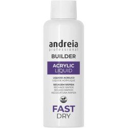 Andreia Professional Nail Builder Acrylic Monomer Liquid Fast Dry 100ml for Professionals - Salon Quality Strong