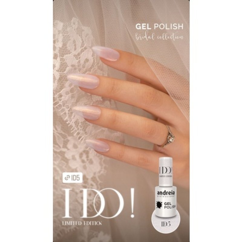 Andreia Professional Gel Polisher - Transparent with Golden Sparkle