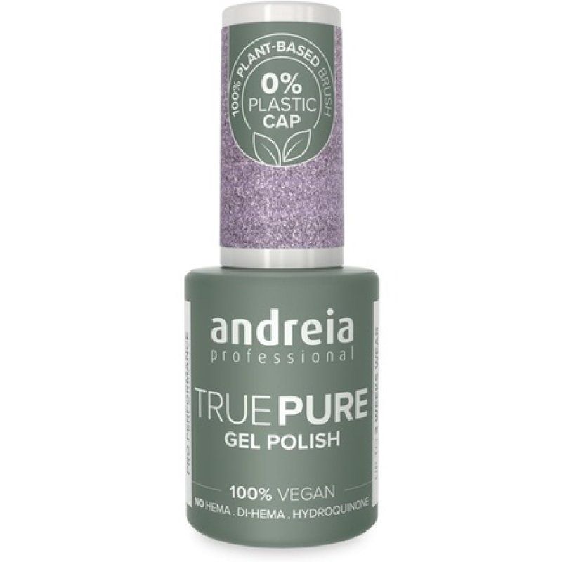 Andreia Professional Hema Free Gel Polish TRUE PURE 21 Free and 100% Vegan for Sensitive Nails Semi-Permanent UV LED