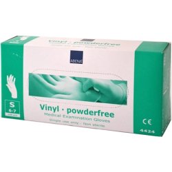 Vinyl Gloves Powder Free Small, Pack Of 100