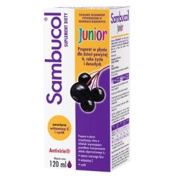 Sambucol Junior Liquid For Children Over 6 Years - 120 Ml