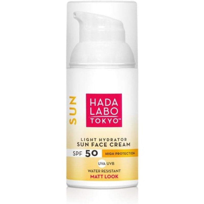 Hada Labo Tokyo Light Hydrator Sun Face Cream with Super Hyaluronic Acid