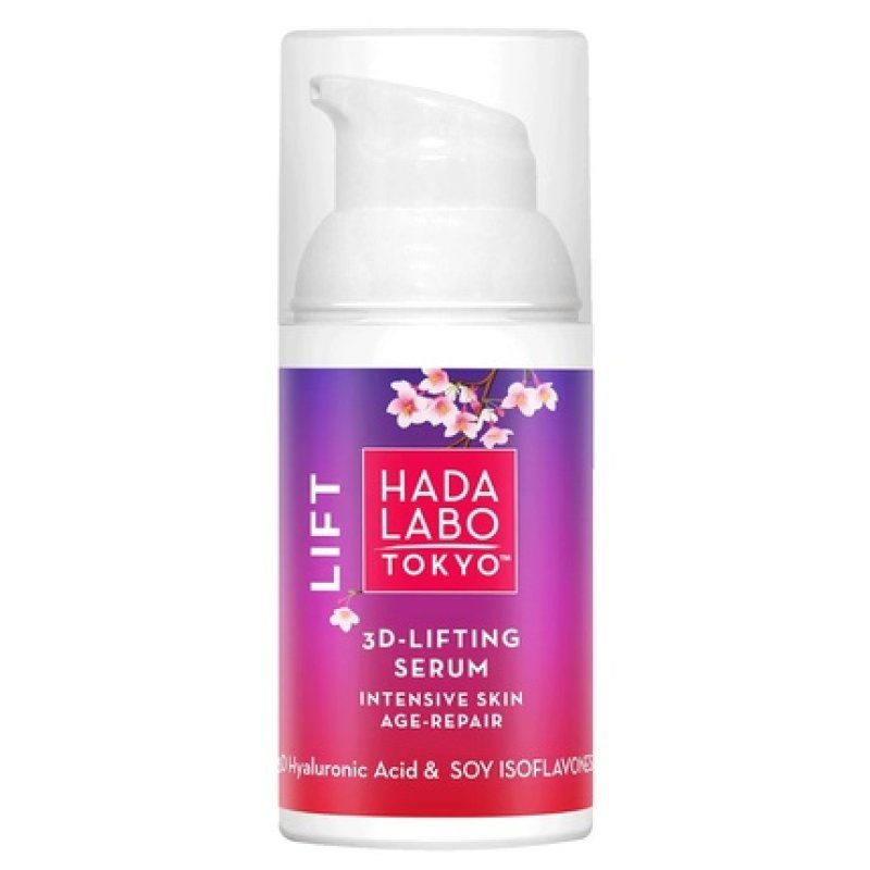Hada Labo Tokyo Lift Serum 3D Lifting Facial Serum for Firmer Skin