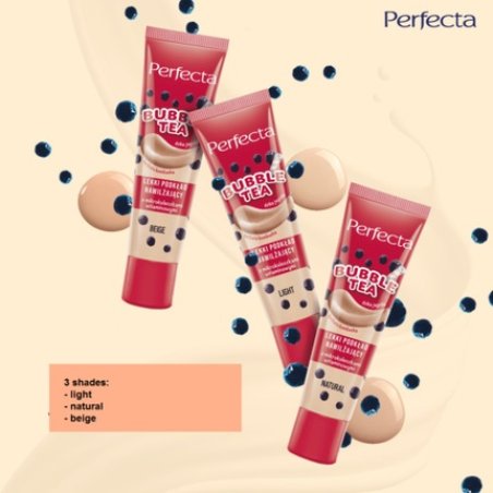 Dax Bubble Tea Makeup Lightweight Moisturizing Foundation Wild Berry with Vitamins