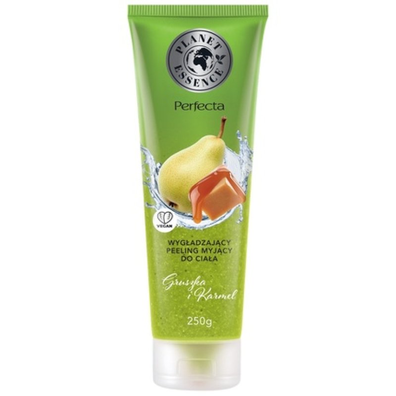 Planet Essence Exfoliating Body Scrub Pear And Caramel 250g