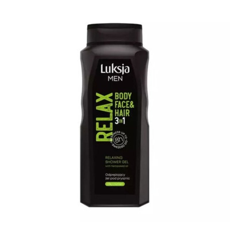 LUKSJA MEN RELAX Relaxing 3-in-1 Shower Gel for Men 500ml