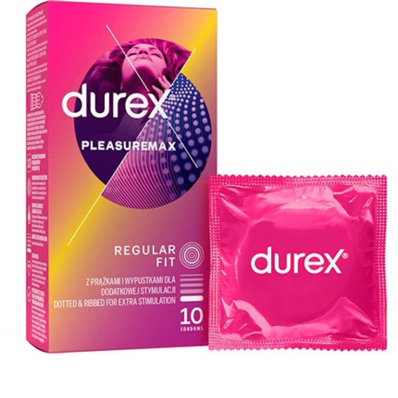 Durex Pleasuremax Regular Fit Condoms