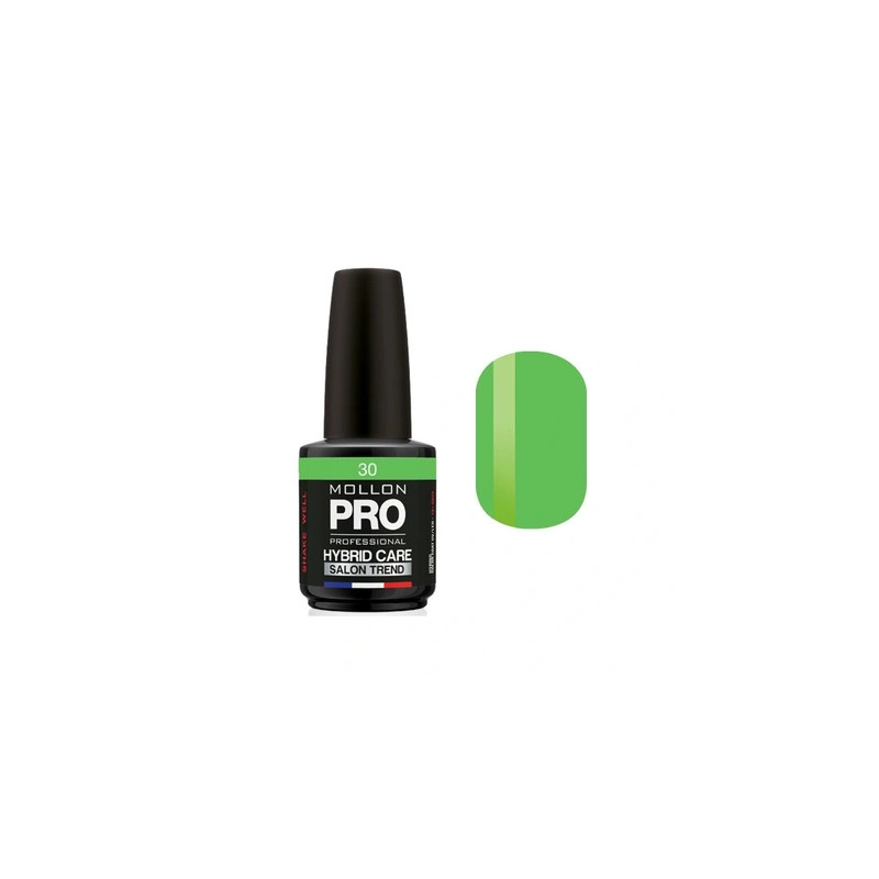 Mollon Pro Permanent Hybrid Care Nail Polish Olivia 30 - 15ml