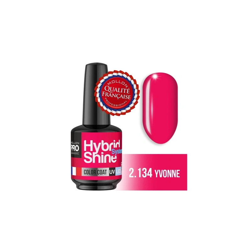 Mollon Pro Mol Hss 2/134 - Semi-Permanent Hybrid Shine Nail Polish