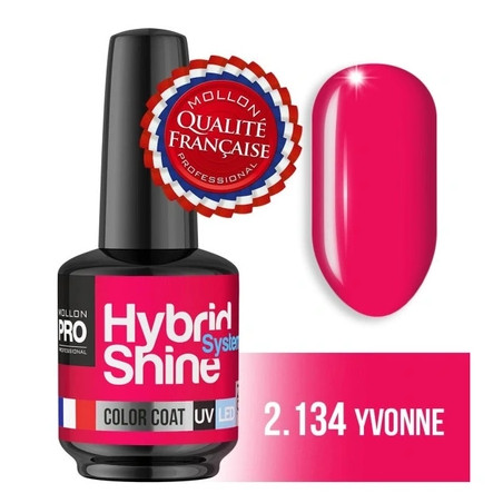 Mollon Pro Mol Hss 2/134 - Semi-Permanent Hybrid Shine Nail Polish