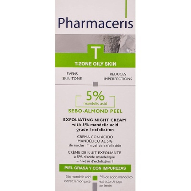 Pharmaceris T Sebo-Almond Peel Exfoliating Night Cream 5% 50ml