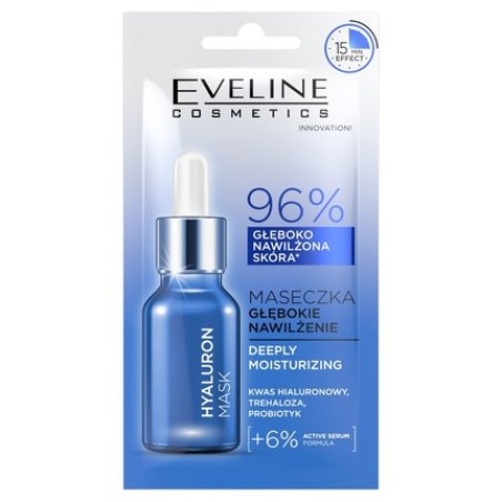 Eveline Hyaluron Mask Face Mask In Sheet 8ml