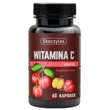 Vitamin C with Acerola Dietary Supplement 60 Capsules