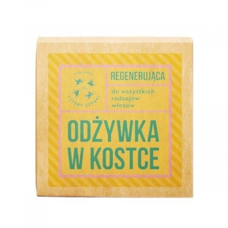 Mydlarnia Cztery Szpaki Regenerating Solid Conditioner For All Hair Types 55g