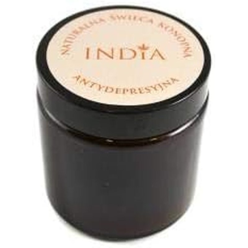 India Natural Anti-Depressant Hemp Candle 90g