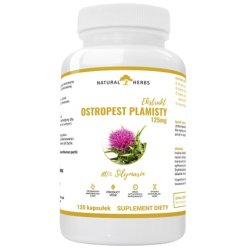 Natural Herbs Milk Thistle Dietary Supplement 120 Capsules