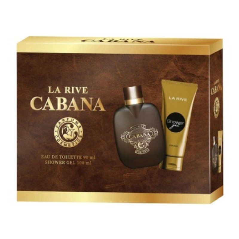 La Rive Cabana EDT Gift Set Men's Fragrance Perfume and Shower Gel