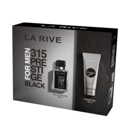 La Rive 315 Prestige Black Eau De Parfum Set - 100 Ml