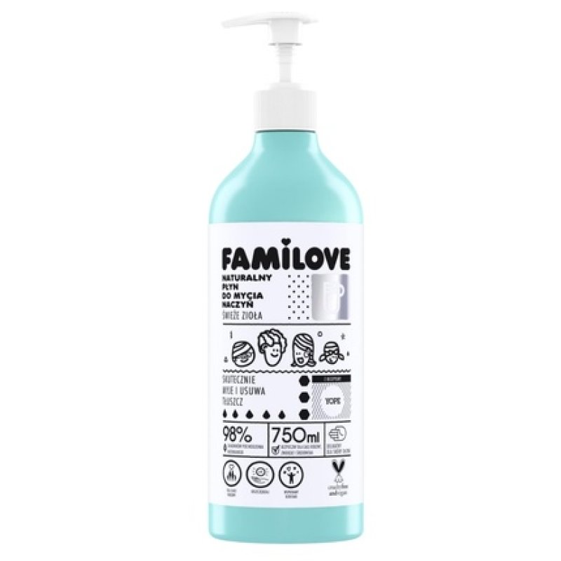 Familove Natural Dishwashing Liquid 750ml