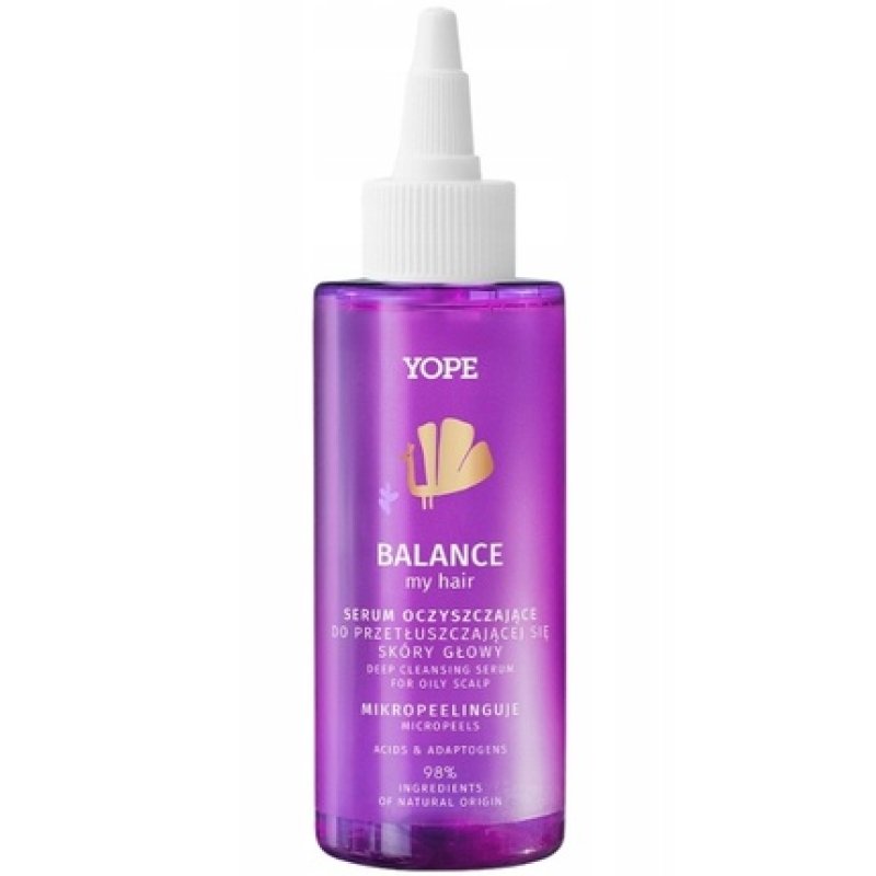 Yope Balance My Hair Serum Cleansing For Oily Scalp 98%, 150 Ml