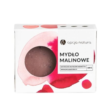 Opcja Natura Raspberry Soap Taste And Scent Of Summer 100g