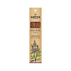 Sattva Natural Indian Incense Holy Basil - 15 Sticks